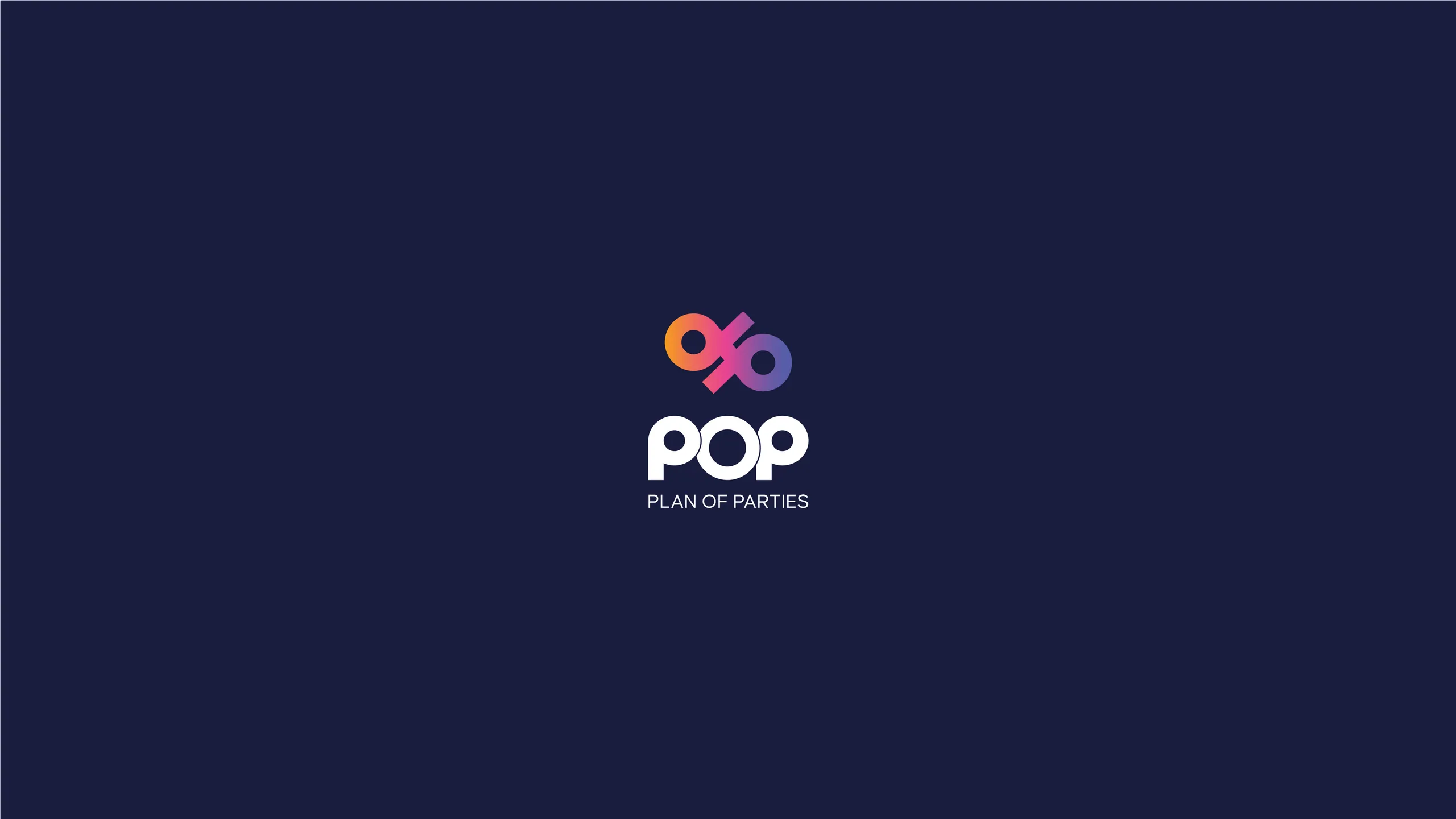 POP (Plan of Parties) brand identity 2